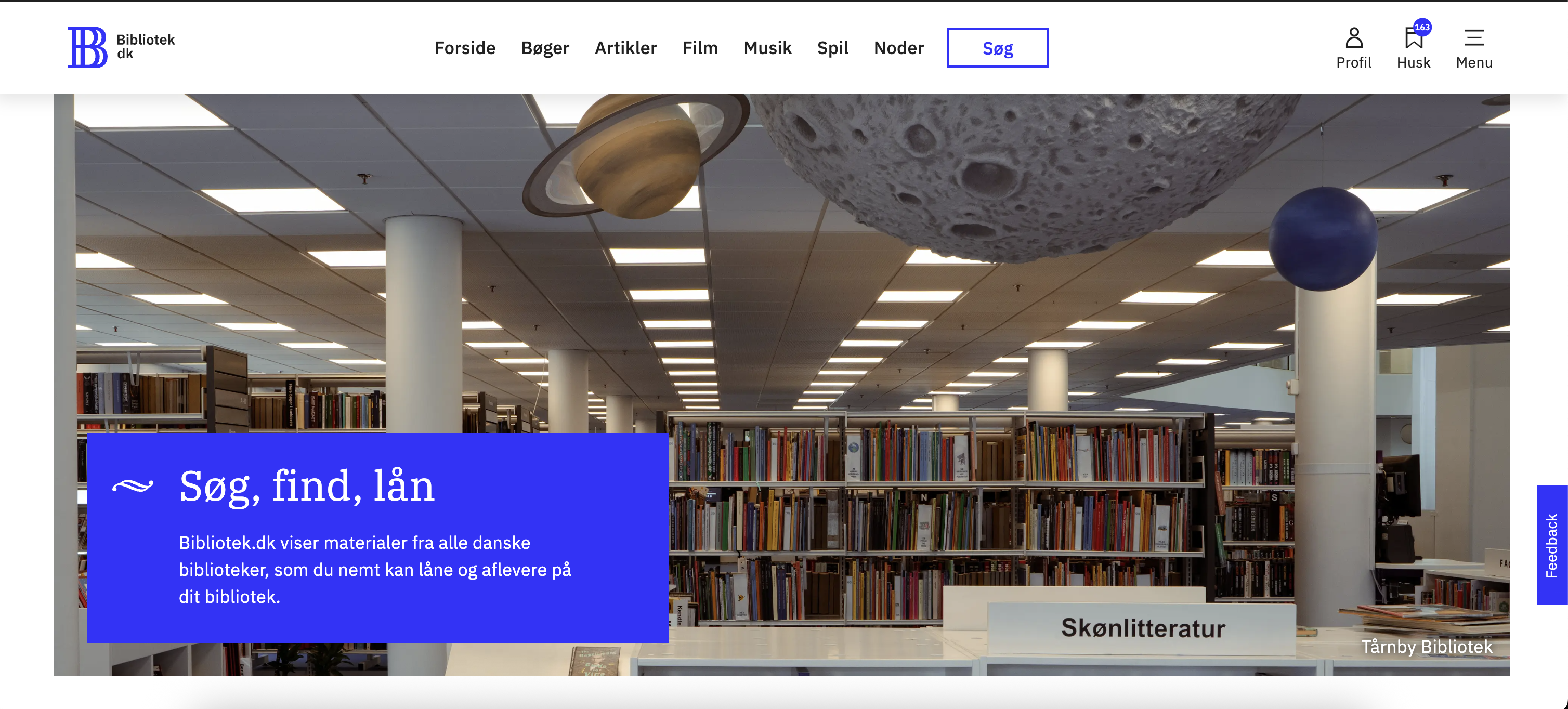 bibliotek.dk screenshot
